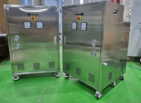 Thiết bị phản ứng tạo khí CO2 nhân tạo kết hợp phân tán vi bọt khí micro trong nước, công suất 5.5KW