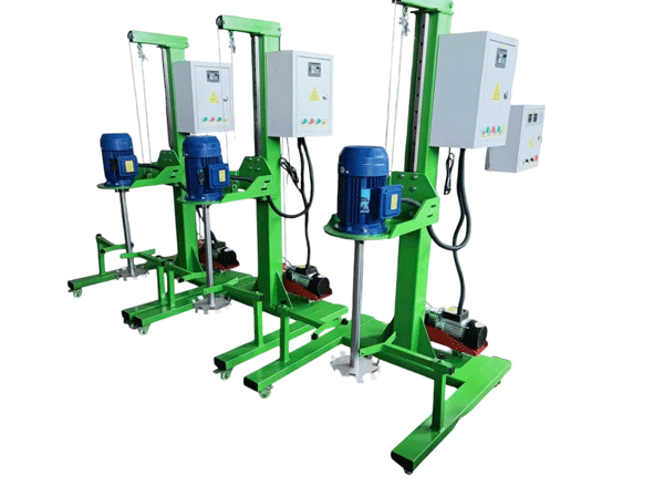 Máy đồng hóa, máy trộn tốc độ cao nâng hạ bằng tời