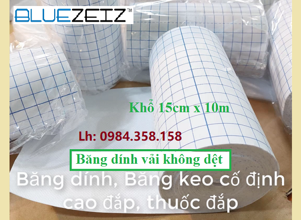 Băng dính khổ 15cm dán cố định cao, thuốc đắp