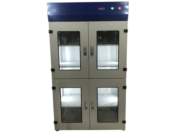 Tủ bảo quản kính hiển vi có hút ẩm, đèn UV, hẹn giờ, rộng 1000mm