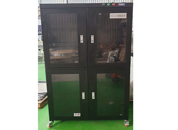 Tủ hút ẩm có đèn UV bảo quản kính hiển vi 