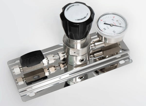 Bộ chia khí nối bình khí, 1 đầu vào, 1 đầu ra