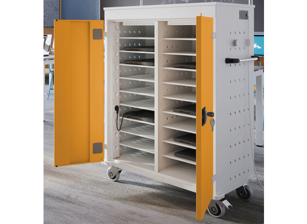 Tủ sạc lưu trữ labtop, máy tính bảng cho trường học, cơ quan