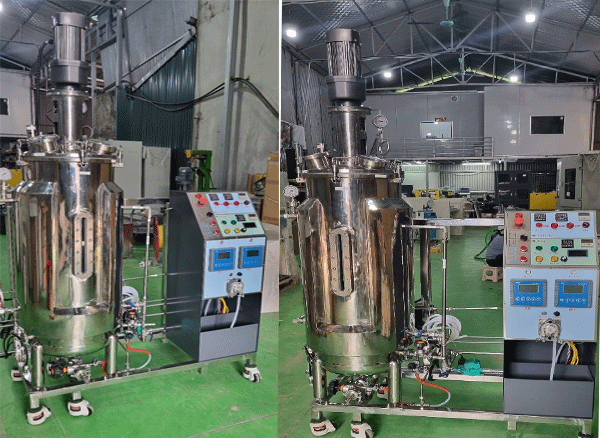 Hệ thống lên men bán tự động 100L-130L
