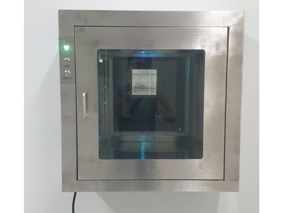 Tủ truyền đồ phòng sạch 600x600x600mm - passbox