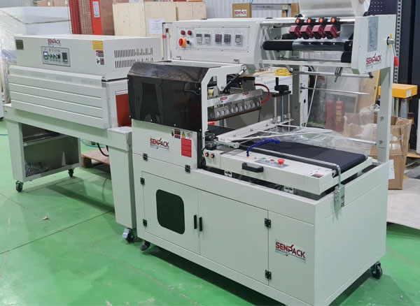 Máy bọc cắt màng và Máy co màng nhiệt 