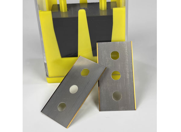 Lưỡi dao 60x22, 3 lỗ, phủ Tin phần lưỡi