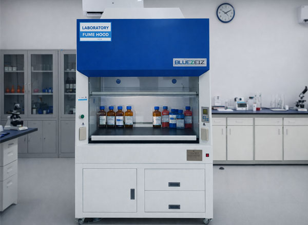 Tủ hút khí độc khung thép 1,5m