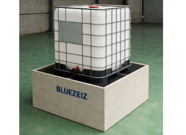 Pallet chống tràn cho IBC 1000L, khả năng chứa 1000L