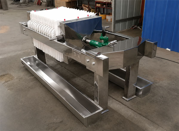 Máy lọc ép khung bản, thể tích buồng lọc 31L