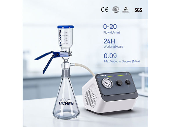 Bơm hút chân không mini LC-GMP-20A Lichen, max 20L/phút