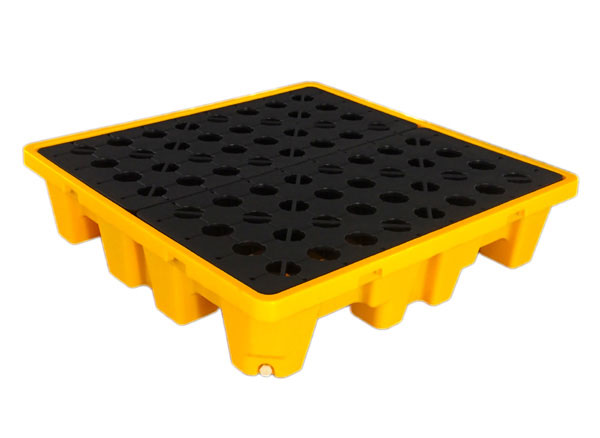 4 Drum Spill Containment Pallet