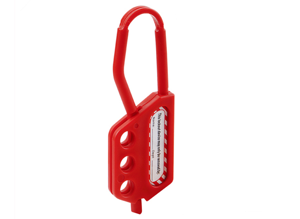 PP Non-conductive Safety Nylon Lockout Hasp, 3 holes
