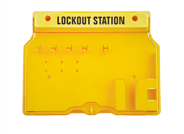 Lockout Station, 5 padlock