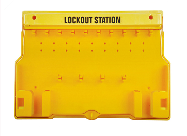 Lockout Station, 10 padlock