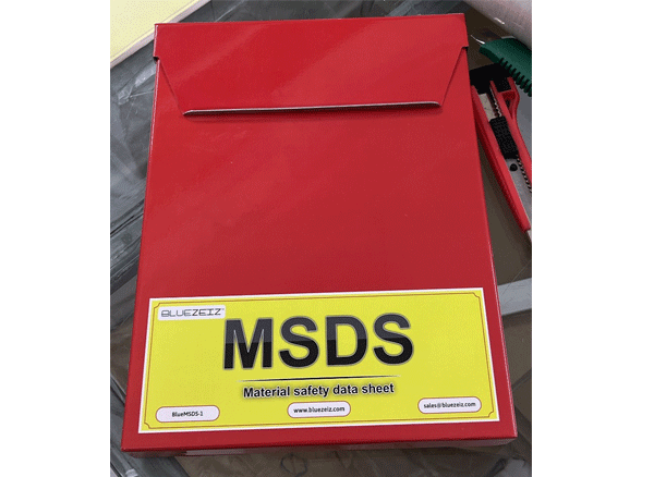 Hộp đựng MSDS (màu đỏ)