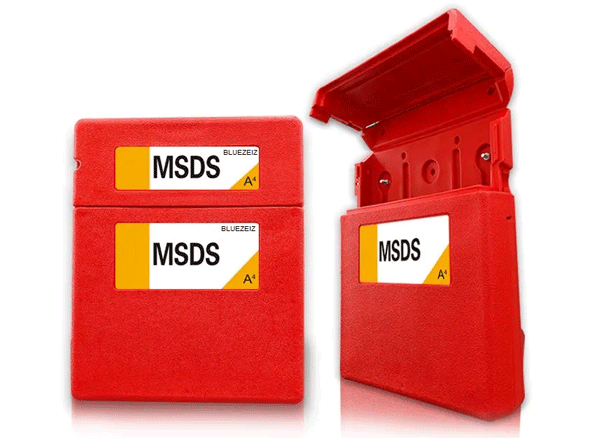Hộp đựng MSDS (bằng nhựa)